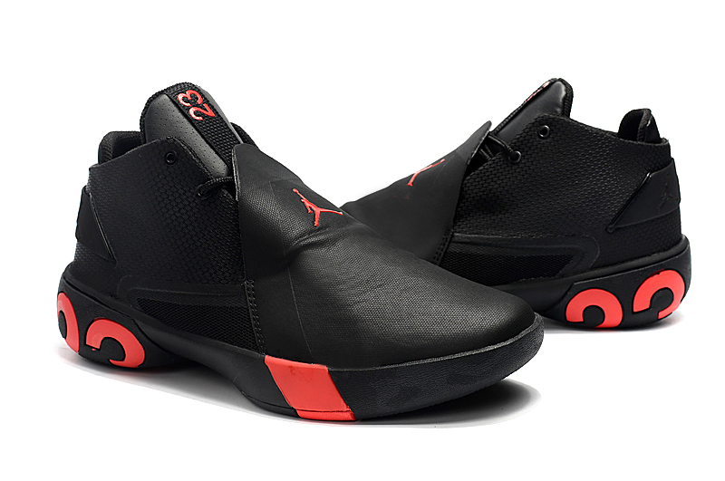 Jordan UltryFly 3 Black Reddish Orange Shoes - Click Image to Close